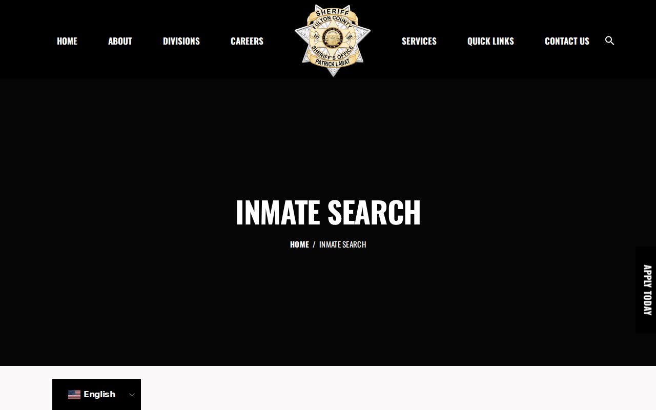 Fulton County Sheriff inmate search serving Johns Creek